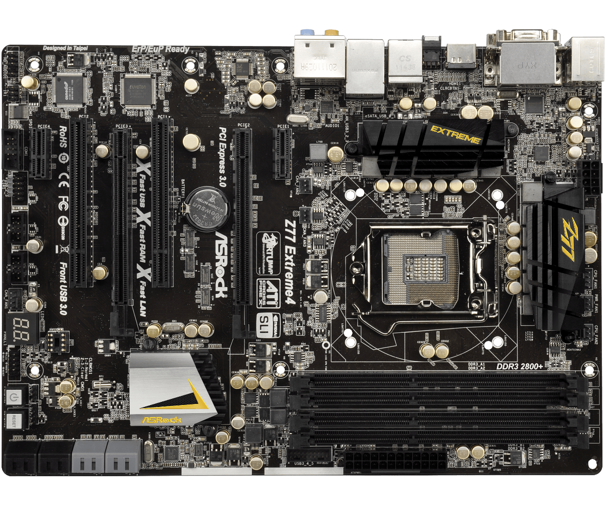 Asrock z77 extreme4 ошибка 55